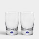 ORREFORS CRYSTAL drinkglas INTERMEZZO blauw 25cl 2 stuks