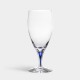 ORREFORS CRYSTAL bierglas INTERMEZZO blauw 47cl 2 stuks