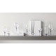 ORREFORS CRYSTAL dessertwijnglas INTERMEZZO blauw 19cl 2 stuks