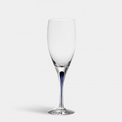 ORREFORS CRYSTAL wijnglas INTERMEZZO blauw 32cl 2 stuks