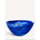 KOSTA BODA schaal CONTRAST blauw/ blauw glas dia 35cm