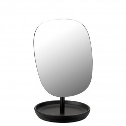 STELTON tafelspiegel FJORD zwart H25cm