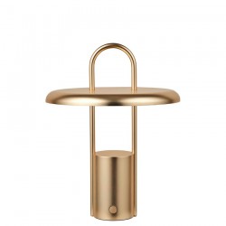 STELTON LED lamp PIER messing H 25cm