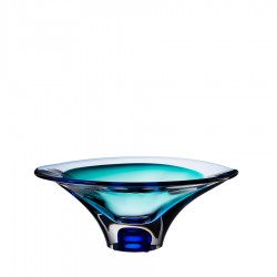 KOSTA BODA schaal VISION blauw