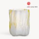 KOSTA BODA vaas CRACKLE Lemon Sorbet H 27cm