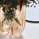 KOSTA BODA vaas CRACKLE Amber/ Flamingo H 27cm