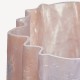KOSTA BODA vaas CRACKLE Pink Pearl H 27cm