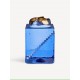 KOSTA BODA sculptuur FORTRESS MAN blauw/ goud