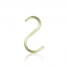 NOMESS S HOOK haken alu mat set 5 stuks H 10,5cm NOMESS S HOOK haken alu mat set 5 stuks H 10,5cm
