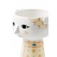 BJORN WIINBLAD vaas EVA soft yellow H 15cm, dia 10cm