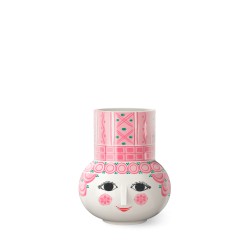 BJORN WIINBLAD vaas OLGA pink H 15cm, dia 13cm