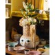 BJORN WIINBLAD vaas OLGA sand H 35cm, dia 29cm
