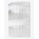 LYNGBY vaas SWIRL helder glas/ witte decoratie H 15,5cm