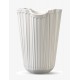 KAHLER vaas HAMMERSHOI UNFOLD wit H 20,5cm