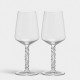 ORREFORS CRYSTAL wijnglas CARAT 44cl 2 stuks