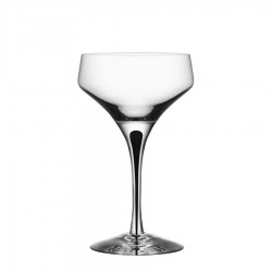 ORREFORS CRYSTAL Champagne coupe METROPOL 24 cl