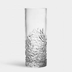 ORREFORS CRYSTAL vaas CARAT LOWER CUT H 37cm