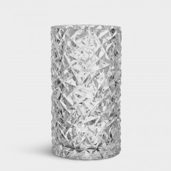 ORREFORS CRYSTAL stormlamp CARAT HURRICANE H 25,1cm