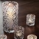 ORREFORS CRYSTAL stormlamp CARAT HURRICANE H 25,1cm