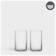 ORREFORS CRYSTAL bierglas GEOMETRY 42 cl 2 stuks