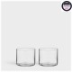ORREFORS CRYSTAL drinkglazen GEOMETRY 30 cl 2 stuks