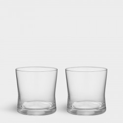 ORREFORS CRYSTAL Old Fashioned Whisky glas / drinkglas GRACE 32cl 4 stuks