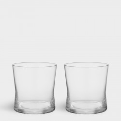 ORREFORS CRYSTAL DOF Whisky/ drinkglas GRACE 39cl 4 stuks