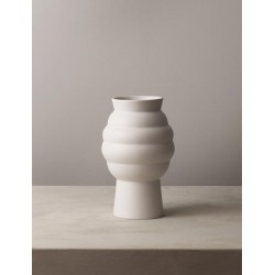 KNABSTRUP vaas TORTUS ARCHIE no. 2, wit, H 23,5cm