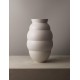 KNABSTRUP vaas TORTUS ARCHIE no. 5, wit, H 41,5cm