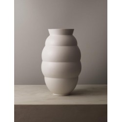 KNABSTRUP vaas TORTUS ARCHIE no. 5, wit, H 41,5cm