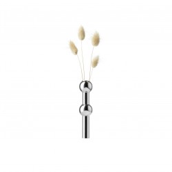 STOFF Nagel vaas Chrome H 10cm