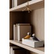 KAY BOJESEN LOVEBIRDS YOU & ME oker/ antraciet set 2 stuks H 9cm