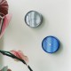 GEORG JENSEN klok HENNING KOPPEL Iconic Blue dia 10cm