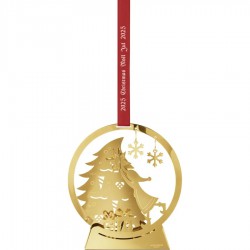 GEORG JENSEN CHRISTMAS MOBILE 2025 SNOWGLOBE 18KT Goldplated