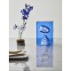 KOSTA BODA sculptuur AZUR DREAM, blauw, H 15cm