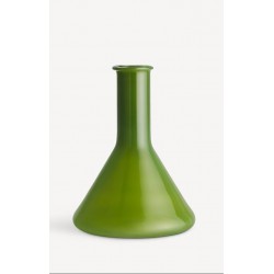 KOSTA BODA vaas LAB MEASURING groen H 18,5cm