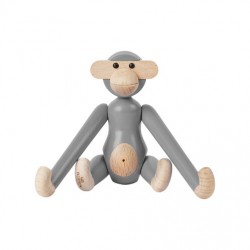KAY BOJESEN monkey mini grijs