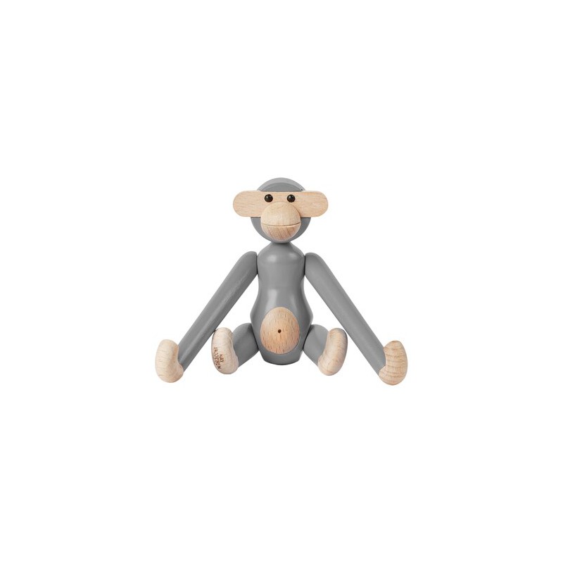 KAY BOJESEN monkey mini grijs