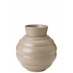 KNABSTRUP vaas TORTUS ARCHIE no. 3 dark sand, H 26,5cm