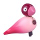 KAY BOJESEN Story Bird PASSION rood/ roze H 15,5cm