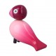 KAY BOJESEN Story Bird PASSION rood/ roze H 15,5cm