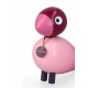 KAY BOJESEN Story Bird PASSION rood/ roze H 15,5cm