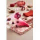 KAY BOJESEN Story Bird PASSION rood/ roze H 15,5cm