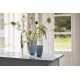 KAHLER vaas HAMMERSHOI UNFOLD blauw H 16,5cm