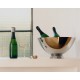 GEORG JENSEN Champagne koeler BERNADOTTE RVS dia 40cm