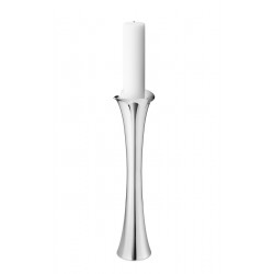GEORG JENSEN vloerkandelaar BLOOM RVS H 50cm