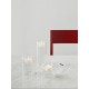 KOSTA BODA waxinelichten set HAPPY helder glas 3 delig