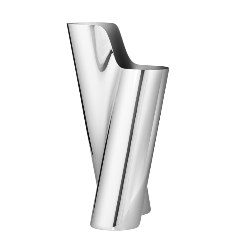 GEORG JENSEN vaas LITUUS RVS S H 22,8cm