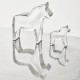 KOSTA BODA SWEDISH DALA HORSE helder glas H 20cm
