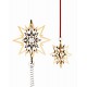 GEORG JENSEN CHRISTMAS TOP STAR 18K Gold-Plated large